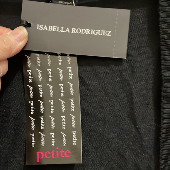 Isabella Rodriguez black bolero cardigan (sz pm) - Picture 4 of 9